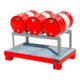 Bauer Südlohn Bac de récupération AW 60-3/M, peint, rouge feu