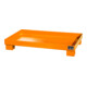 Bauer Südlohn Bac de récupération AW 60-3, peint, orange jaune