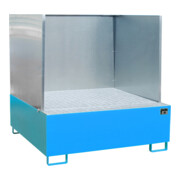 Bauer Südlohn Bac de récupération AW 800/SW, peint, bleu clair