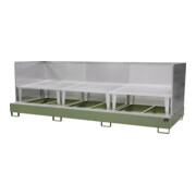 Bauer Südlohn Bac de récupération AWA 1000-3/SW, peint, vert réséda