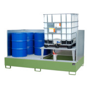 Bauer Südlohn Bac de récupération AWA 21/SW, peint, vert réséda