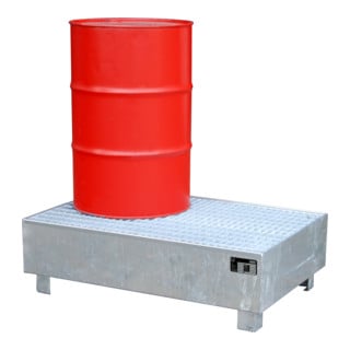 Bauer Südlohn Bac de récupération WM-2/200, galvanisé à chaud