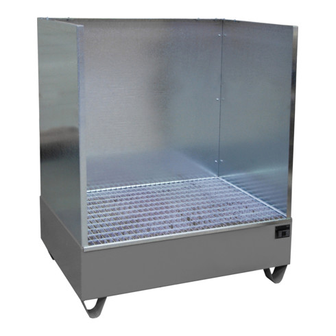 Bauer Südlohn Bac de rétention 2018/SW, peint, gris souris