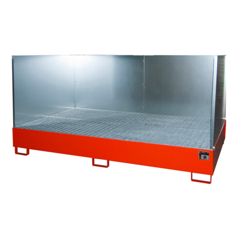 Bauer Südlohn Bac de rétention AW 1000-10F/SW, peint, rouge feu