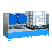 Bauer Südlohn Bac de rétention AW 1000-2/SW, peint, bleu clair