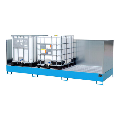 Bauer Südlohn Bac de rétention AW 1000-3/SW, peint, bleu clair