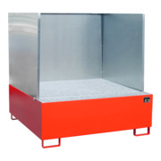 Bauer Südlohn Bac de rétention AW 800/SW, peint, rouge feu