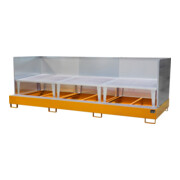 Bauer Südlohn Bac de rétention AWA 1000-3/SW, peint, orange jaune