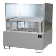 Bauer Südlohn Bac de rétention AWA 1000/SW, peint, gris souris