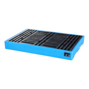 Bauer Südlohn Bac de rétention GREEN-LINE PE BWP-PE 150, polyéthylène robuste, bleu