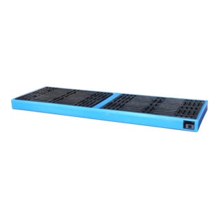 Bauer Südlohn Bac de rétention GREEN-LINE PE BWPS-PE 300, polyéthylène robuste, bleu