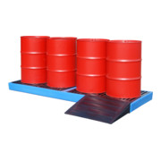 Bauer Südlohn Bac de rétention GREEN-LINE PE BWPS-PE 300, polyéthylène robuste, bleu-3