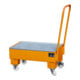 Bauer Südlohn Bac de rétention mobile AW 60-1 SR, peint, orange jaune