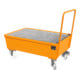Bauer Südlohn Bac de rétention mobile AW-F 2, laqué, orange jaune