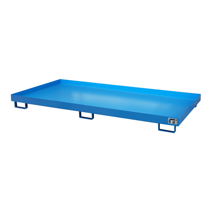 Bauer Südlohn Bac de rétention RW 2700-1, peint, bleu clair