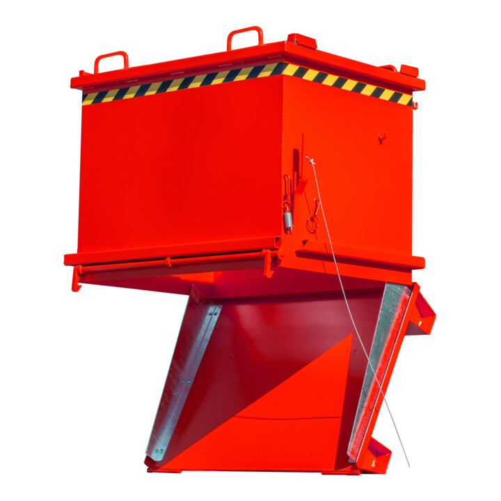 Bauer Südlohn Bac pliable SB 1000, peint, rouge feu