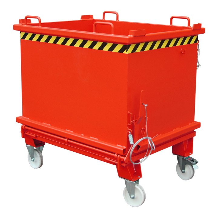 Bauer Südlohn Bac pliable SB 1000, peint, rouge feu