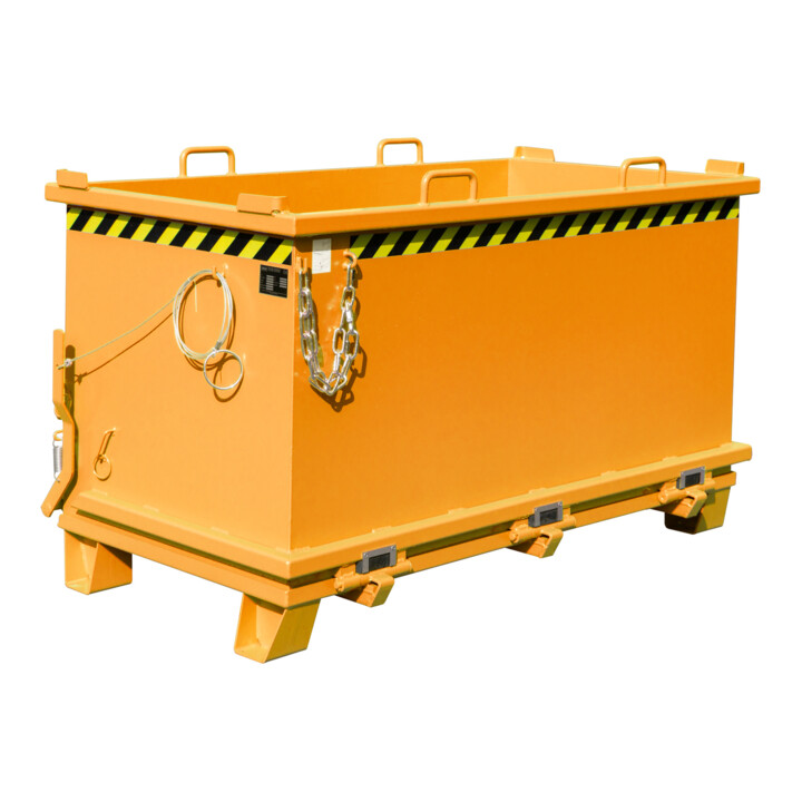 Bauer Südlohn Bac pliable SB 1500, peint, orange jaune