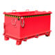 Bauer Südlohn Bac pliable SB 1500, peint, rouge feu