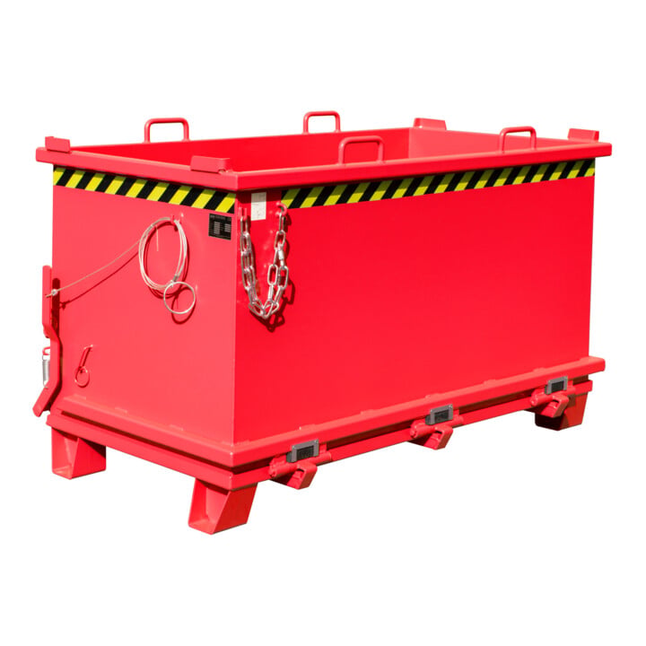 Bauer Südlohn Bac pliable SB 1500, peint, rouge feu