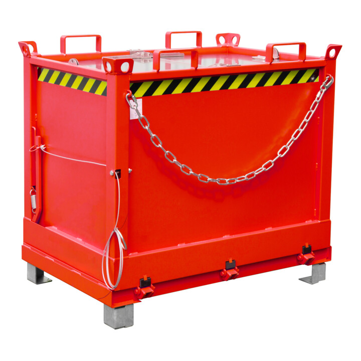 Bauer Südlohn Bac pliant FB 750, peint, rouge feu
