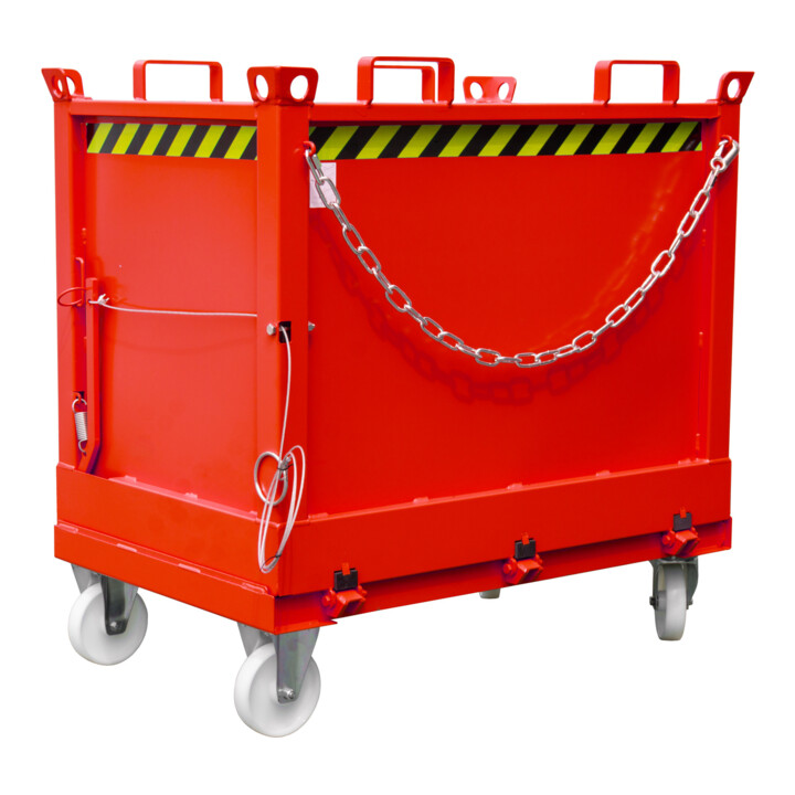 Bauer Südlohn Bac pliant FB 750, peint, rouge feu