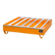 Bauer Südlohn Bac profilé PW 200-4, peint, orange jaune