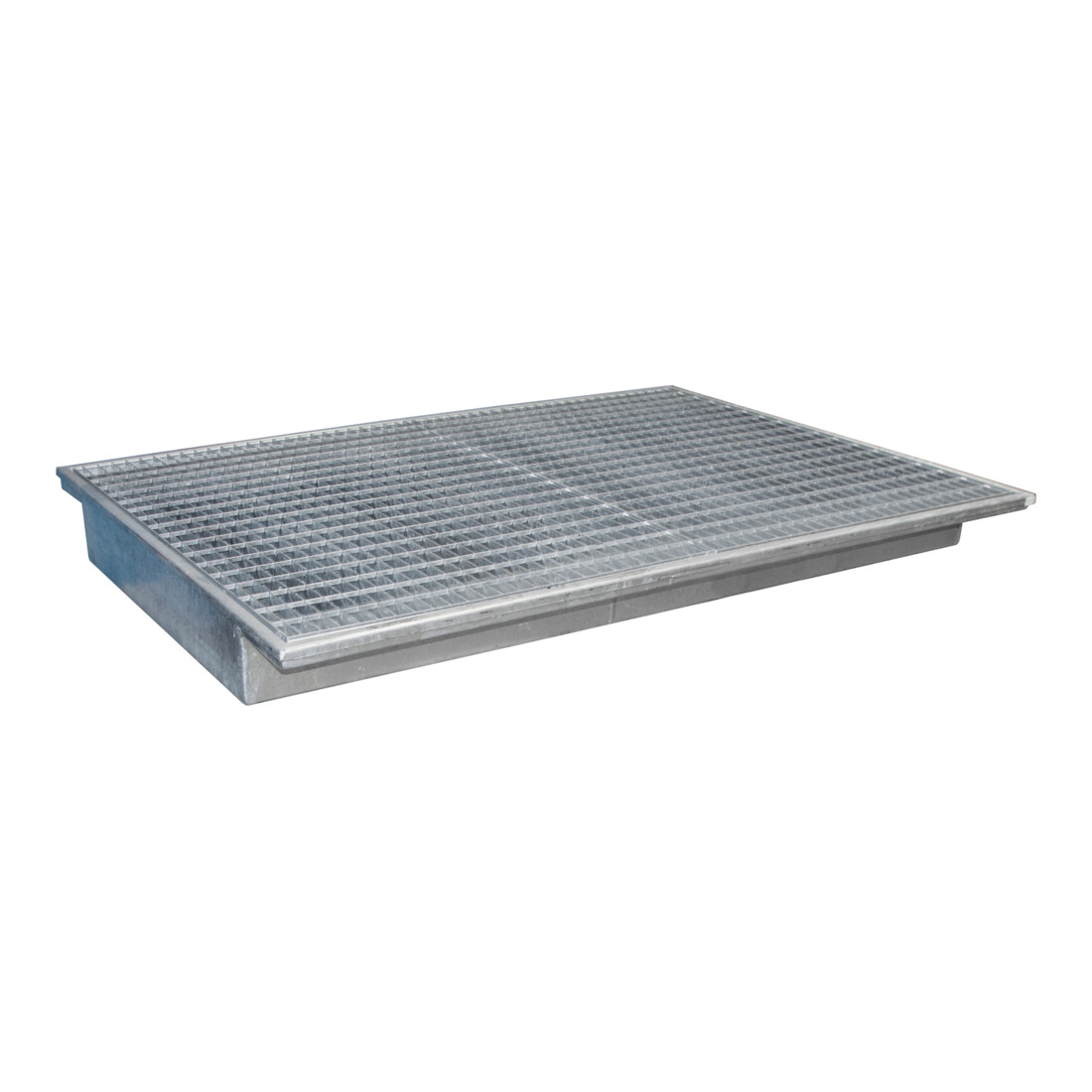 Bauer Südlohn Bac suspendu avec insert PE EHW 1800 PE, galvanisé à chaud