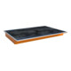 Bauer Südlohn Bac suspendu avec insert PE EHW 1800 PE, laqué, orange jaune