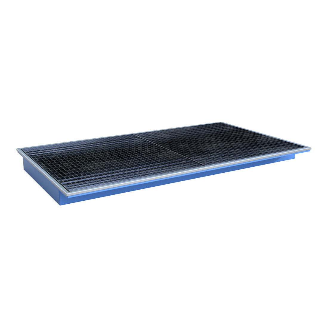 Bauer Südlohn Bac suspendu avec insert PE EHW 2200 PE, peint, bleu clair
