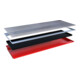 Bauer Südlohn Bac suspendu avec insert PE EHW 3300 PE, peint, rouge feu-3