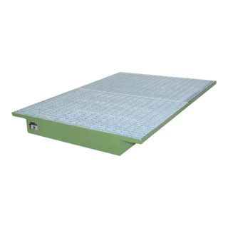 Baignoire suspendue Bauer Südlohn EHW 1800, laquée, gris souris