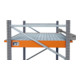 Bauer Südlohn Bac suspendu EHW 1800, peint, orange jaune
