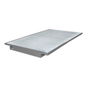 Baignoire suspendue Bauer Südlohn EHW 2200, laquée, gris souris