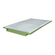 Baignoire suspendue Bauer Südlohn EHW 2200, laquée, gris souris