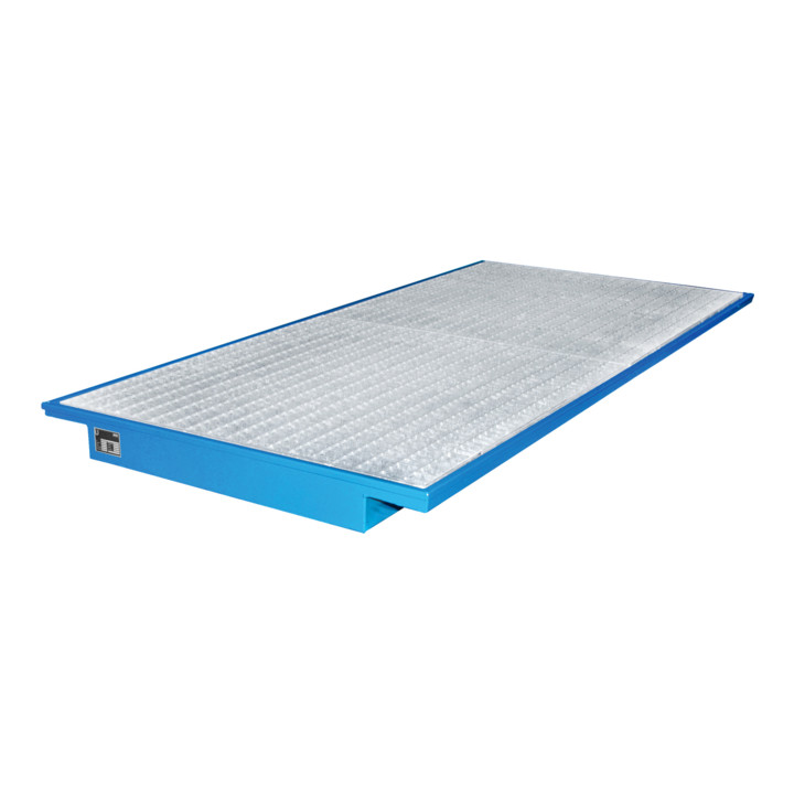 Bauer Südlohn Bac suspendu EHW 2700, peint, bleu clair