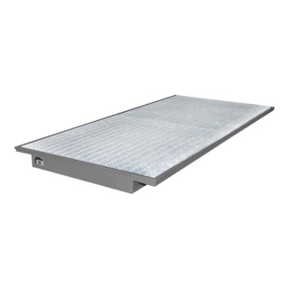 Baignoire suspendue Bauer Südlohn EHW 2700, laquée, gris souris