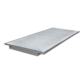 Baignoire suspendue Bauer Südlohn EHW 3300, peinte, gris souris