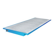 Baignoire suspendue Bauer Südlohn EHW 3600, laquée, gris souris
