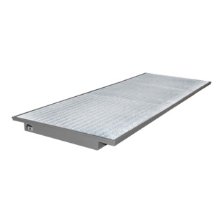 Baignoire suspendue Bauer Südlohn EHW 3600, laquée, gris souris