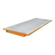 Baignoire suspendue Bauer Südlohn EHW 3600, laquée, gris souris-1