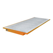 Baignoire suspendue Bauer Südlohn EHW 3600, laquée, gris souris