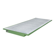 Baignoire suspendue Bauer Südlohn EHW 3600, laquée, gris souris