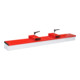 Bauer Südlohn Balai-brosse pour chariot élévateur SKB-O 200, laqué, rouge feu-1