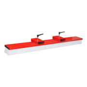 Bauer Südlohn Balai-brosse pour chariot élévateur SKB-O 200, laqué, rouge feu