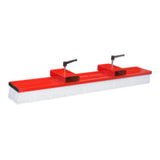Bauer Südlohn Balai de balayage pour chariot élévateur SKB-O 150, peint, rouge feu