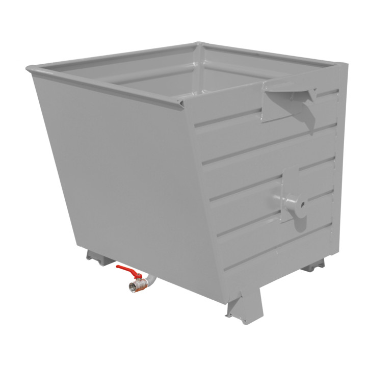 Bauer Südlohn Basculateur à copeaux BSL 55, peint, gris souris
