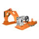 Bauer Südlohn Basculeur de fût FLEX-HK, peint, orange jaune