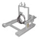 Bauer Südlohn Basculeur de poubelle MK-H 120, peint, gris souris