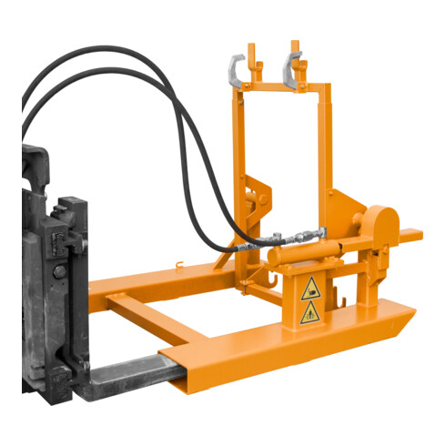 Bauer Südlohn Basculeur de poubelle MK-H 240, peint, orange jaune